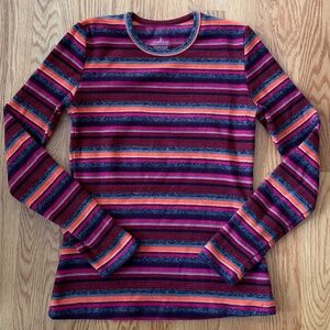 Cuddl Duds NWOT Women's Fleecewear with Stretch Long Sleeve Top (S)